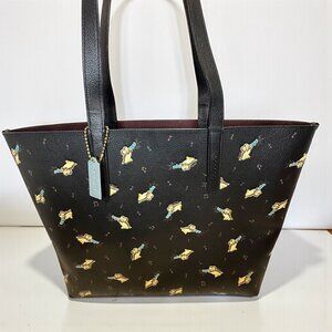 Coach Large Musical Penguin Leather Tote